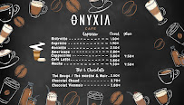 Menu / carte de Onyxia à Aulnay-sous-Bois