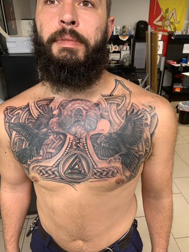 Explore serenity tattoo ideas, creative tattoo ideas in Sarasota, available at SEVEN SINS Tattoo Studio