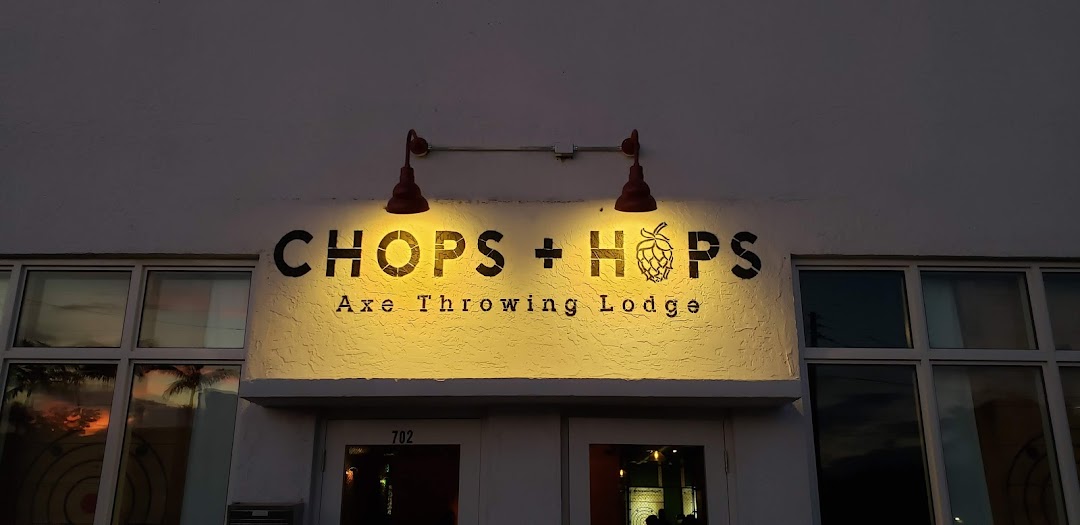 Chops Hops Axe Throwing Lodge