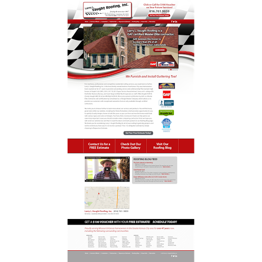 Roofing Contractor «Larry L. Vaught Roofing, Inc.», reviews and photos, 500 Jones Ave, Grandview, MO 64030, USA