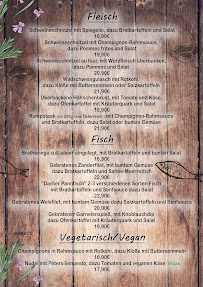 Menu du Beckers Boddenstuf à Born auf dem Darß