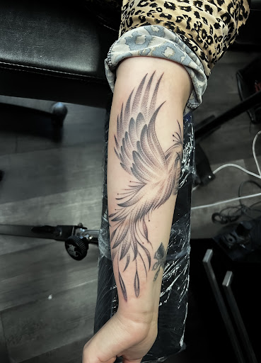 Explore anime flash tattoo ideas, creative tattoo ideas in Silver City, available at Independent Ink Tattoo