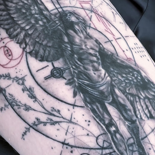 Explore simple outdoors tattoo ideas, creative tattoo ideas in Warren, available at Sailia Tattoo Studio