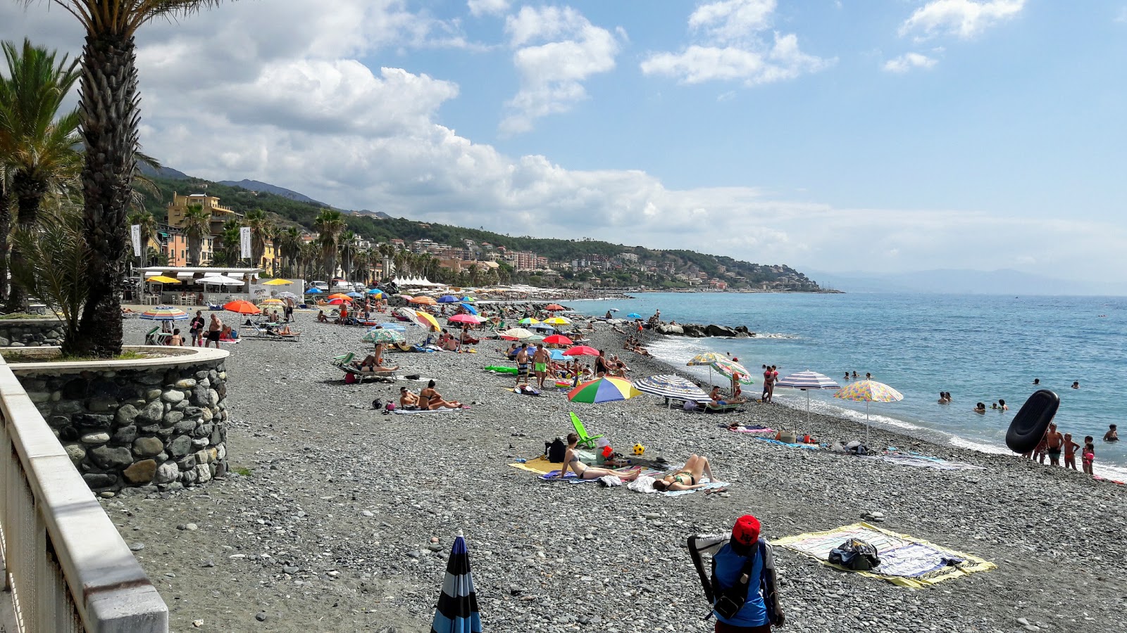 Foto van Spiaggia Cogoleto met gemiddeld niveau van netheid
