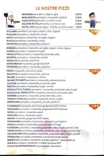 Menu / carte de Pizza Nuvola Di Belluardo Ignazio à Genoa