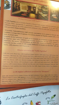 Caffetteria Bar Pigafetta à Vicenza menu