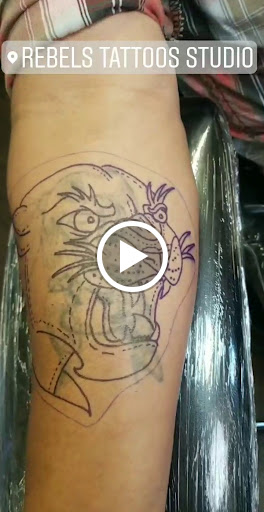 Explore woman face tattoo ideas, creative tattoo ideas in Wenatchee, available at Rebels Tattoo Studio