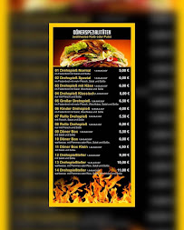 Carte du Restaurant City Döner à Kulmbach