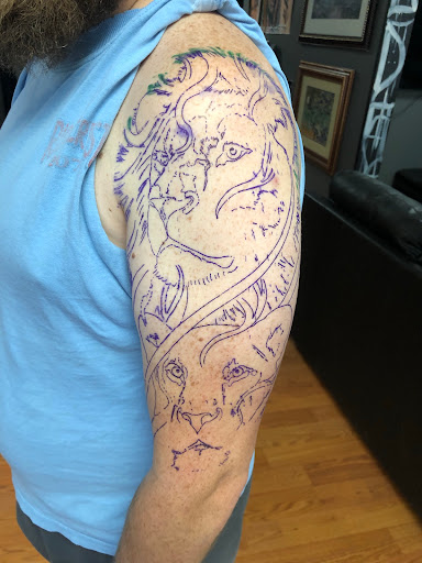 Explore women's hip tattoo ideas, creative tattoo ideas in Sevierville, available at Hudsons House Of Ink