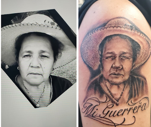 Explore rose tattoo ideas for females, creative tattoo ideas in Passaic, available at District 36 Tattoo Parlor