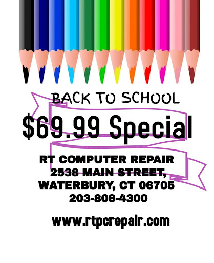 Computer Repair Service «RT Computer Repair», reviews and photos, 2538 E Main St, Waterbury, CT 06705, USA