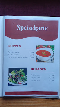 Waldgaststätte am Campingplatz Braunlage à Braunlage menu