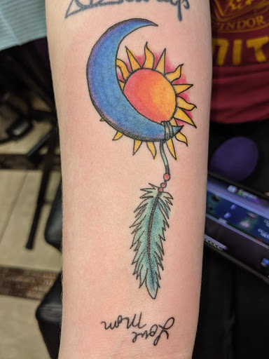 Explore matching brother and sister tattoo ideas, creative tattoo ideas in Spokane, available at Sweet Inks & Cool Peeps