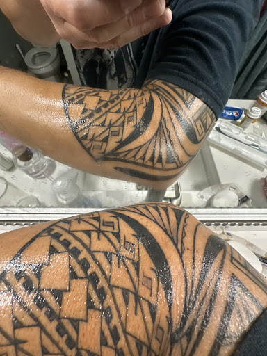 Explore architecture tattoo ideas, creative tattoo ideas in Lahaina, available at Sweet Trade Tattoo
