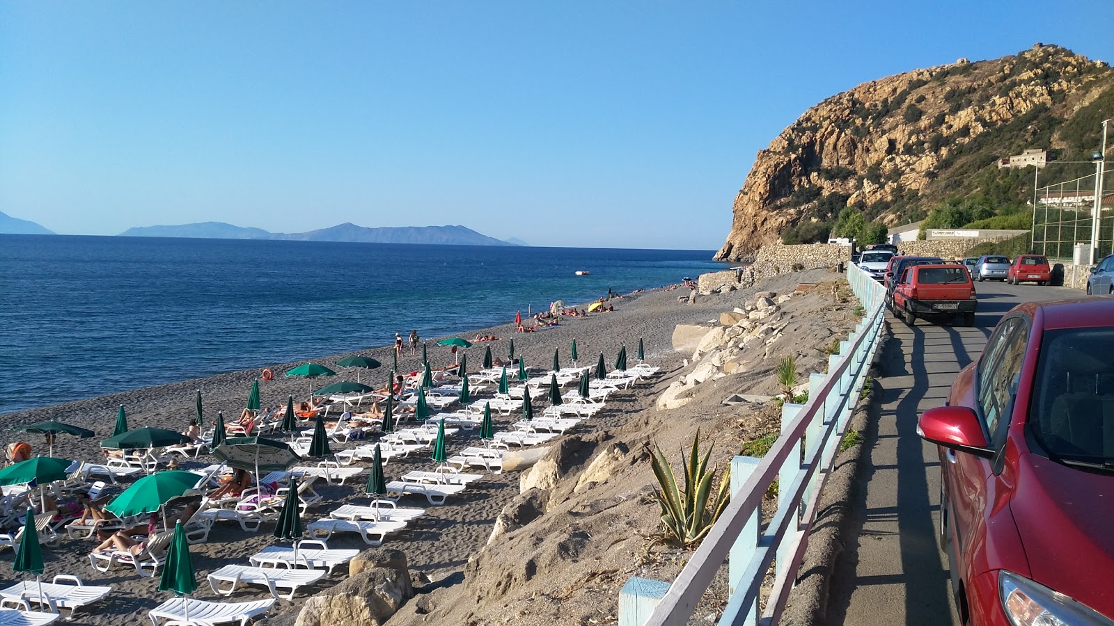 Foto af Capo Calava Strand strandferiestedet område