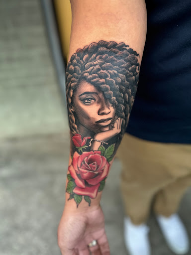 Explore paw print tattoo ideas, creative tattoo ideas in Atlanta, available at Black Owl Tattoos