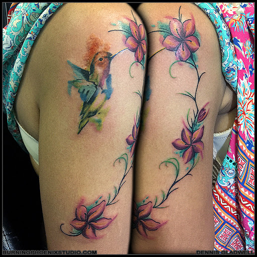 Explore mechanical sleeve tattoo ideas, creative tattoo ideas in Yonkers, available at Burning Phoenix Studio