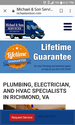 HVAC Contractor «Michael & Son Richmond», reviews and photos, 1407 Cummings Dr, Richmond, VA 23220, USA