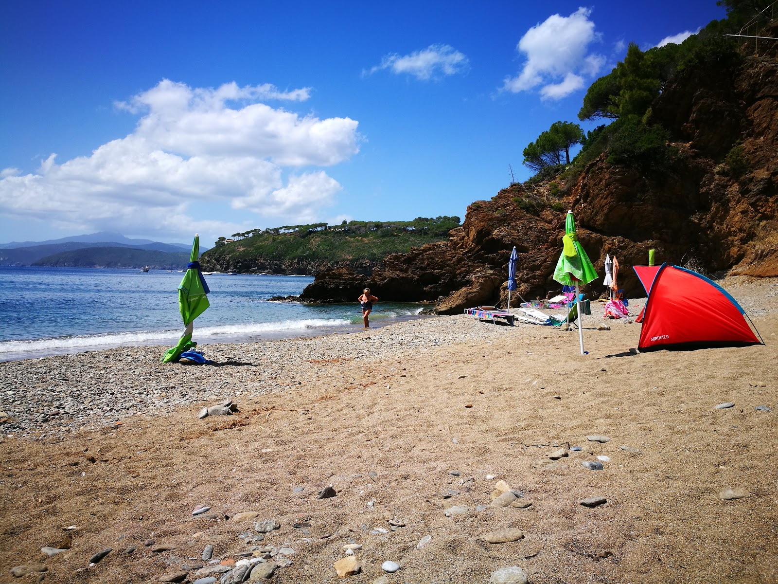 Foto af Pareti beach med høj niveau af renlighed