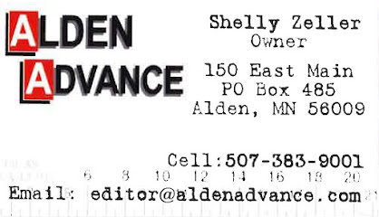 Alden Advance Newspaper