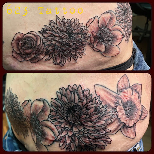 Explore i wear my heart on my sleeve tattoo ideas, creative tattoo ideas in Watertown, available at 623 Tattoo