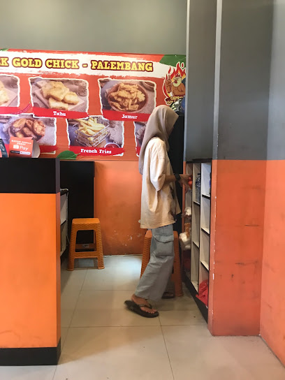 Geprek Gold Chick Palembang - 2QGM+F54, Jl. Yos Sudarso, 3 Ilir, Kec. Ilir Tim. II, Kota Palembang, Sumatera Selatan 30116, Indonesia