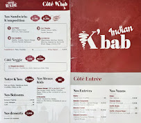 Restaurant indien Indian K'bab à Annecy - menu / carte
