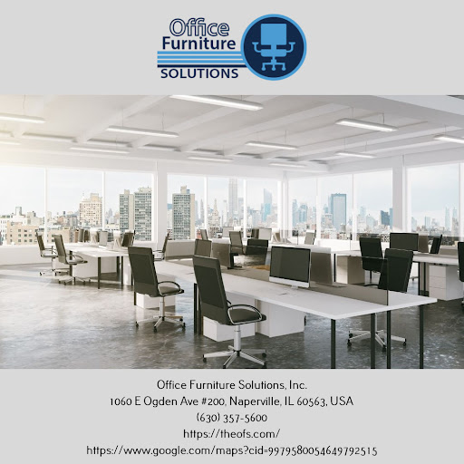 Furniture Store «Office Furniture Solutions, Inc.», reviews and photos, 1060 E Ogden Ave #200, Naperville, IL 60563, USA