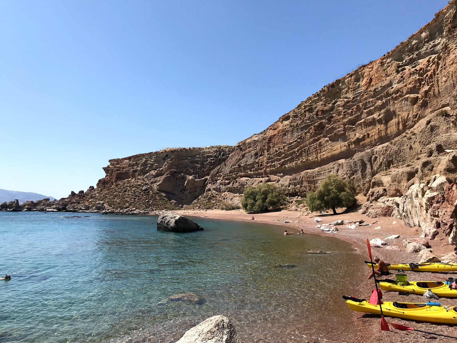 Foto de Kokkini Ammos Beach ubicado en área natural