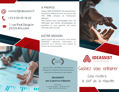 Ideassist - Pilotage d'Entreprises à Roujan