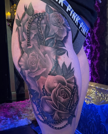 Explore abdominal tattoo ideas, creative tattoo ideas in Fairfield, available at Tattoo Magic Good Fortunes Tattoo Studio And Art Gallery
