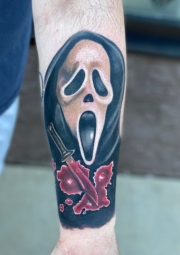 Explore dopamine tattoo ideas, creative tattoo ideas in Toledo, available at Steel Addictions