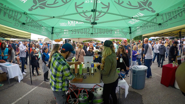 Craft beer at a brewery in Anchorage Alaska