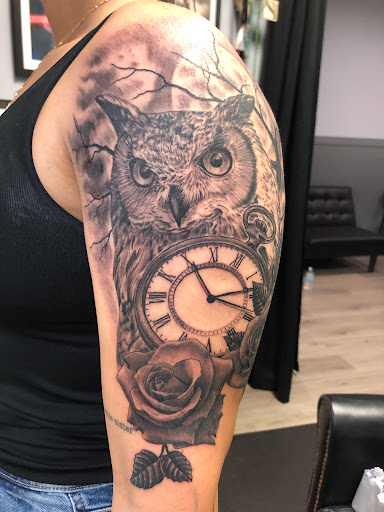 Explore cute tattoo ideas for feet, creative tattoo ideas in Englewood, available at Point of Entry Tattoo