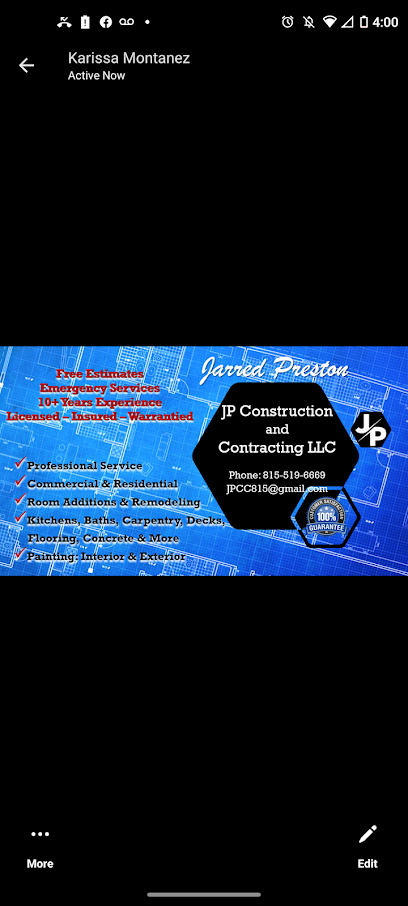 Jp construction and contracting LLC