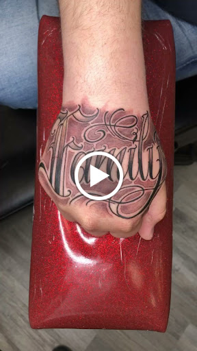 Explore word family tattoo ideas, creative tattoo ideas in Jessup, available at Savage Ink Tattoo Studio