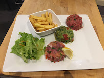 Steak tartare du Restaurant français Restaurant Brasserie Café Le National à Sanary-sur-Mer - n°4