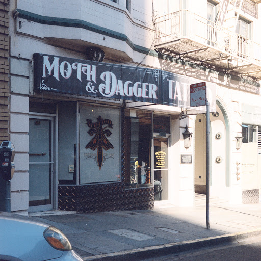 Moth and Dagger Tattoo Studio