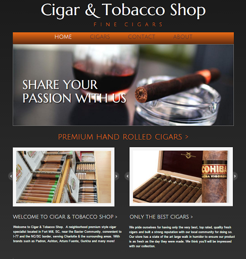 Cigar Shop «Cigar & Tobacco Shop», reviews and photos, 2000 SC-160 #103, Fort Mill, SC 29708, USA