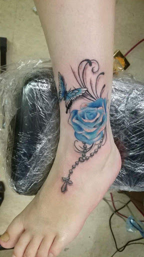 Explore stillborn tattoo ideas, creative tattoo ideas in Milan, available at Apocalyptic Ink Studio