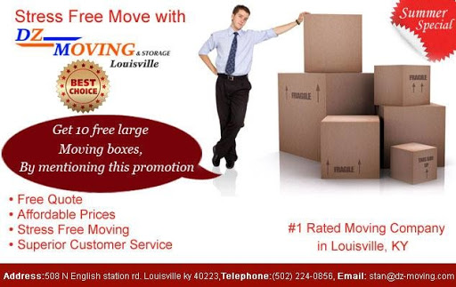 Moving Company «DZ Moving & Storage», reviews and photos, 2157 Watterson Trail, Jeffersontown, KY 40299, USA