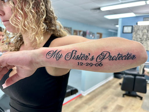 Explore sternum tattoo ideas for females, creative tattoo ideas in Ocala, available at Beauty in a Canvas Tattoo and Art Gallery