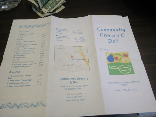 Grocery Store «Community Grocery», reviews and photos, 415 Seneca St, Seattle, WA 98101, USA