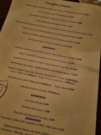 Restaurant La Cave du Fromager à Nice - menu / carte