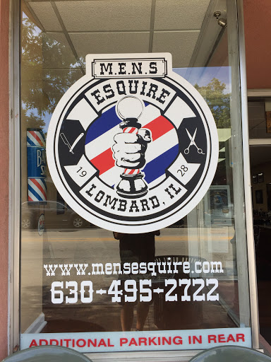 Barber Shop «Esquire M.E.N.S. Barber Shop», reviews and photos, 22 W St Charles Rd, Lombard, IL 60148, USA