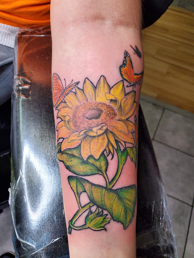 Explore jaws tattoo ideas, creative tattoo ideas in Ocean Springs, available at Heart & Daggers Tattoo Studio LLC