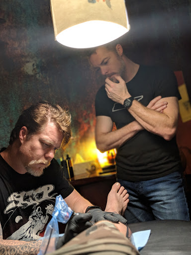 Explore feminine neck tattoo ideas, creative tattoo ideas in Indianapolis, available at Voluta Tattoo