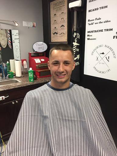 Barber Shop «Springboro Barber Shop», reviews and photos, 762 W Central Ave, Springboro, OH 45066, USA