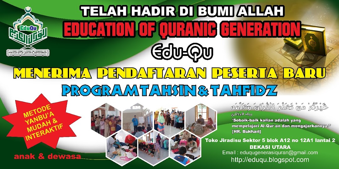 Rumah EduQu (Education Of Quranic Generation)