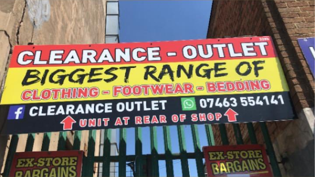 CLEARANCE OUTLET